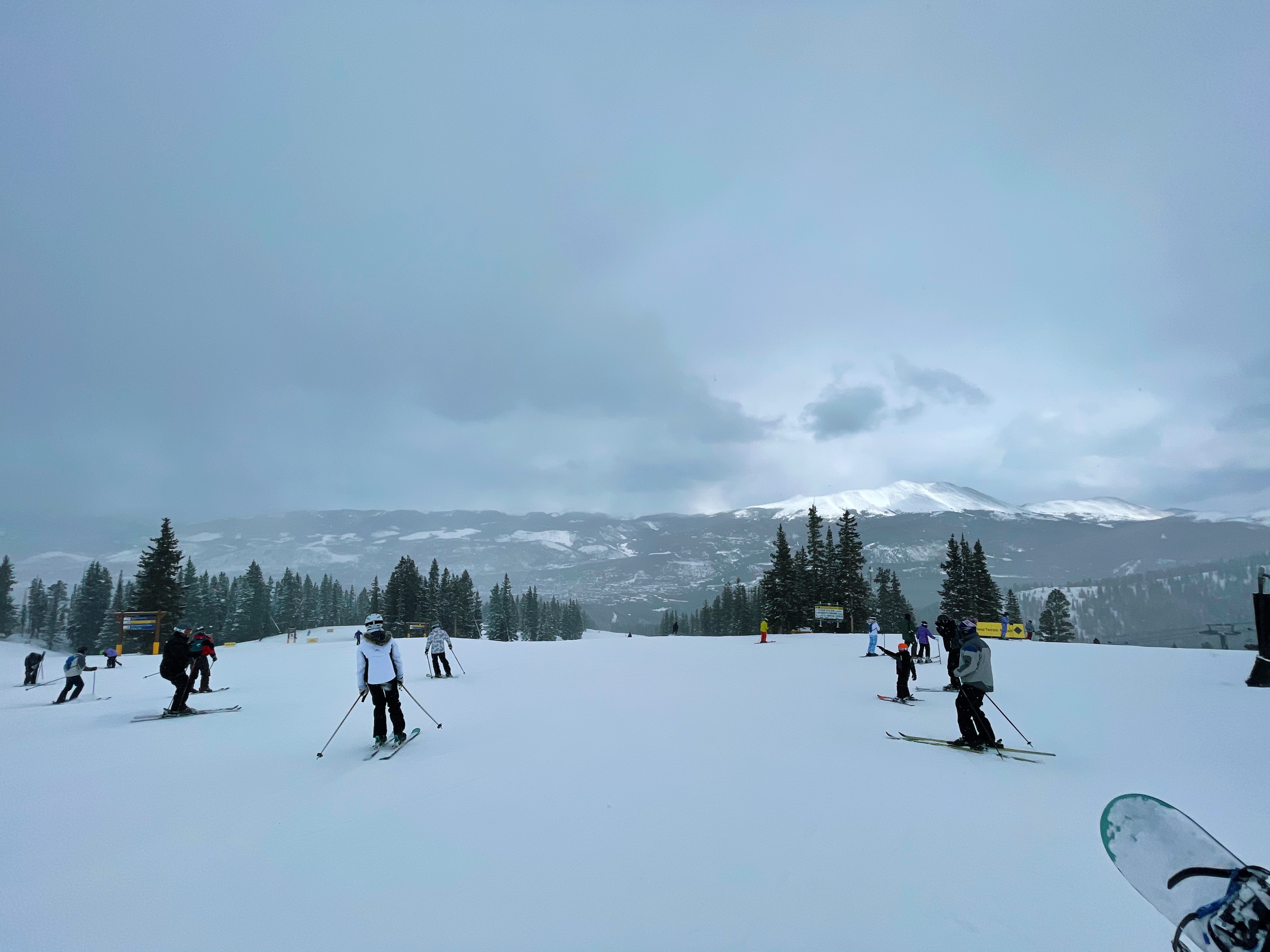 skiiers panorama snow trip guide
